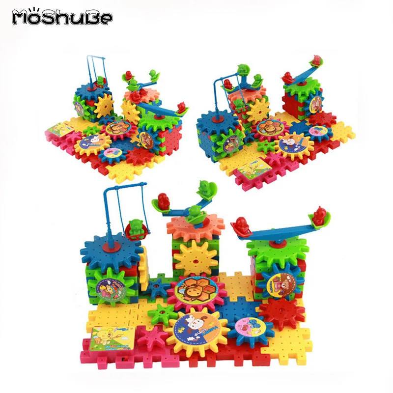 81 шт. детский пластиковый конструктор | Игрушки и хобби