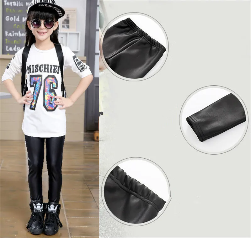 Новинка 2020 демисезонные детские леггинсы для девочек узкие брюки карандаш