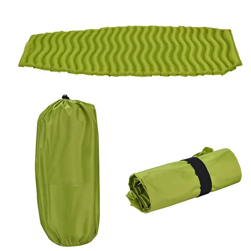 

Camping Sleeping Pad Inflatable Air Mattresses Outdoor Mat Furniture Bed Ultralight Cushion Pillow Hiking Trekking