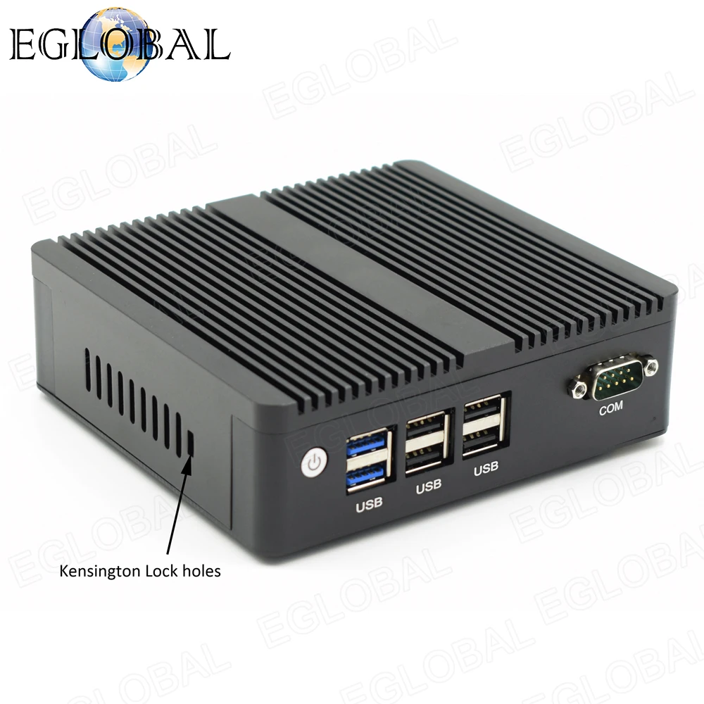 Маленький мини-ПК Intel Celeron J1900 J3160 Dual Lan Dual Com Windows Linux мини-компьютер Pfsense компьютерный сервер брандмауэр Wifi