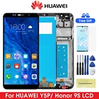 Оригинальный экран 5,45 дюйма для Huawei Honor 9S, зеркальный ЖК-дисплей с сенсорным экраном для замены ЖК-экрана Huawei Y5P 2020