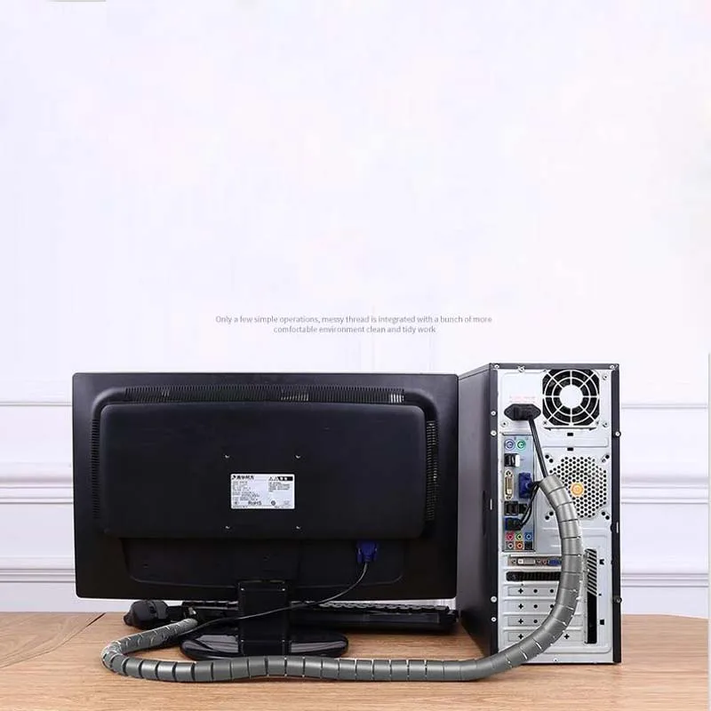 Провод 2 шт для приема проводов финишная оболочка компьютерная линейка