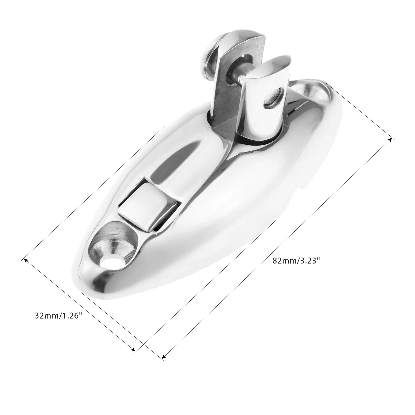 1 шт. Нержавеющая сталь морского люка Quick Release шарнирная петля крепление Топ