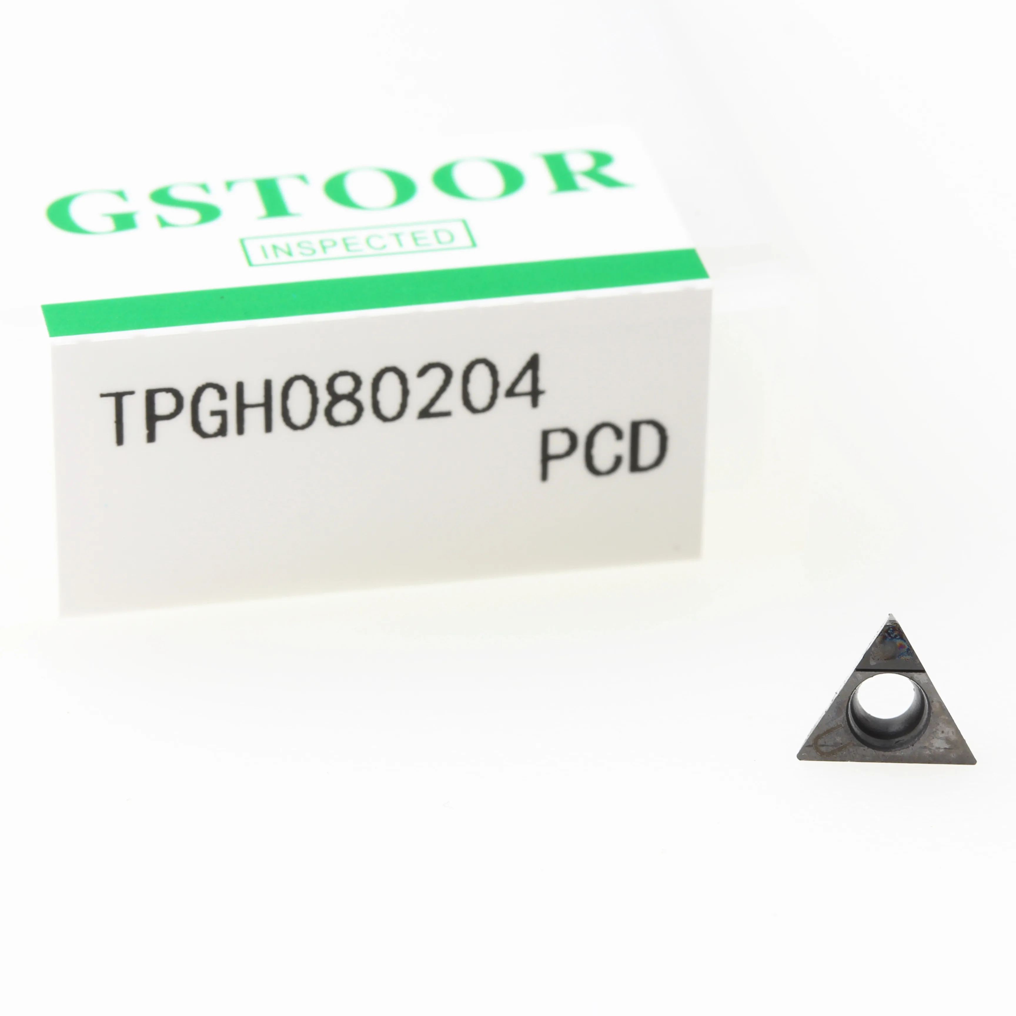 2 шт. PCD TPGH080202 TPGH090202 090204 110302 TPGH110304 TPGH110308 CBN внешние токарные инструменты для