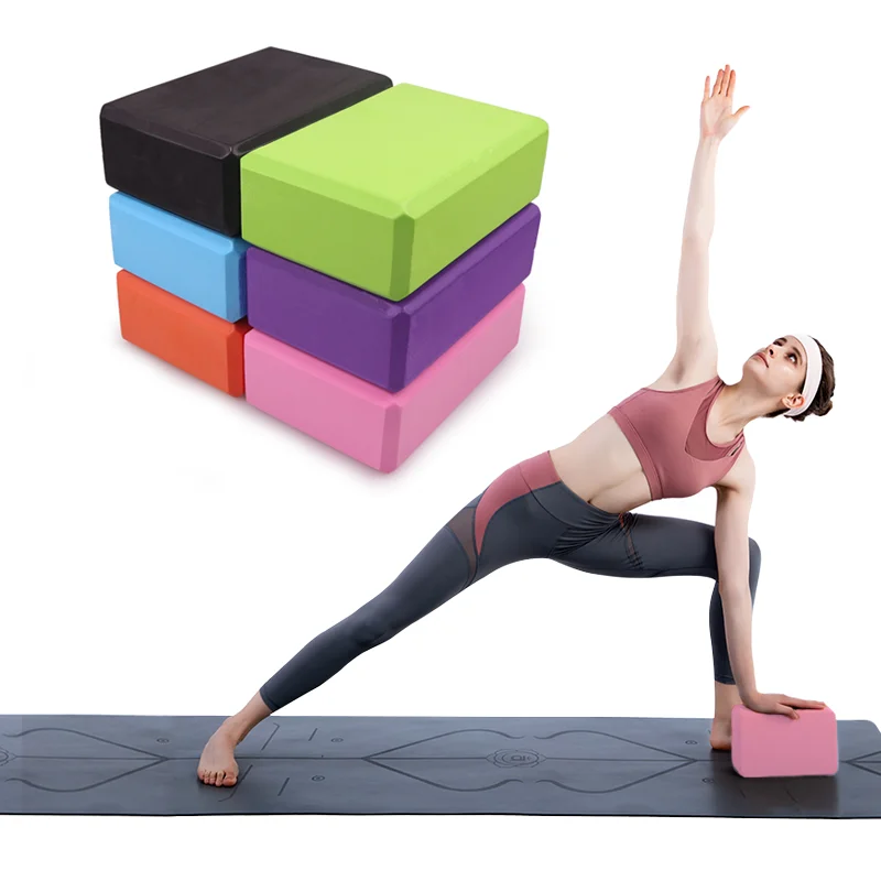 

Good Price Eco Friendly High Density Color Yoga Block , Recycled Eva Foam Yoga Block Brick