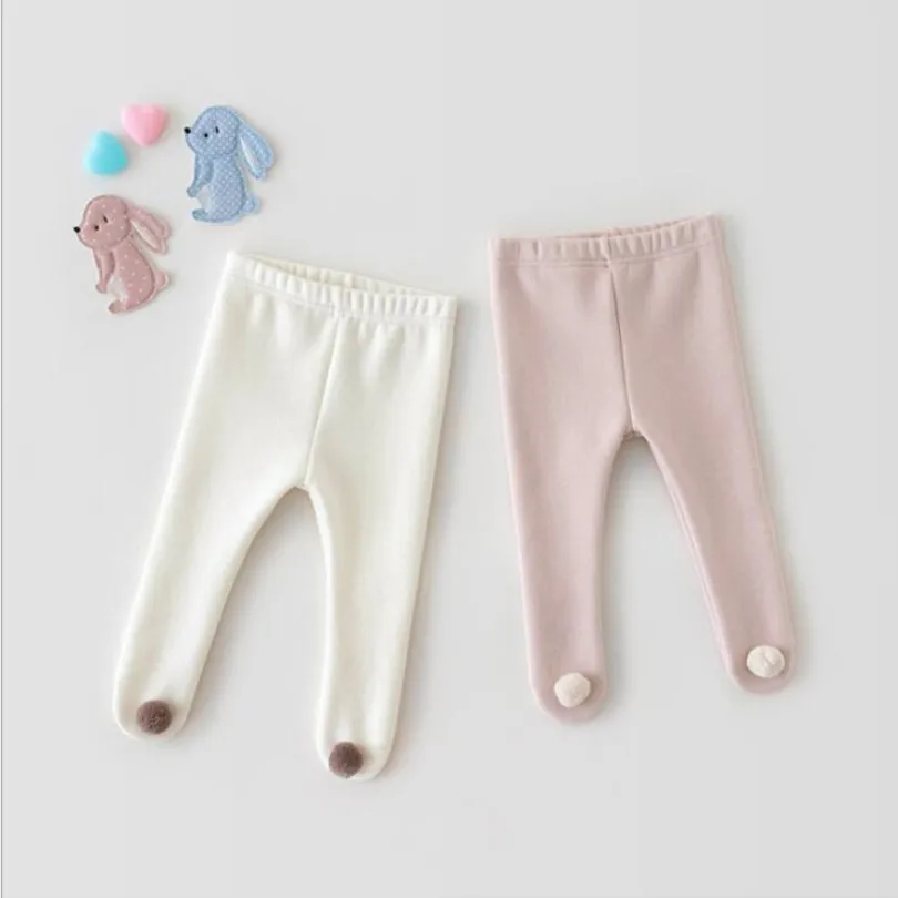 

Newborn Baby Legging Pants Spring Winter Baby Girls Leggings Boys Pants Velvet Infant Toddler Trousers For Girl Baby Pantyhose