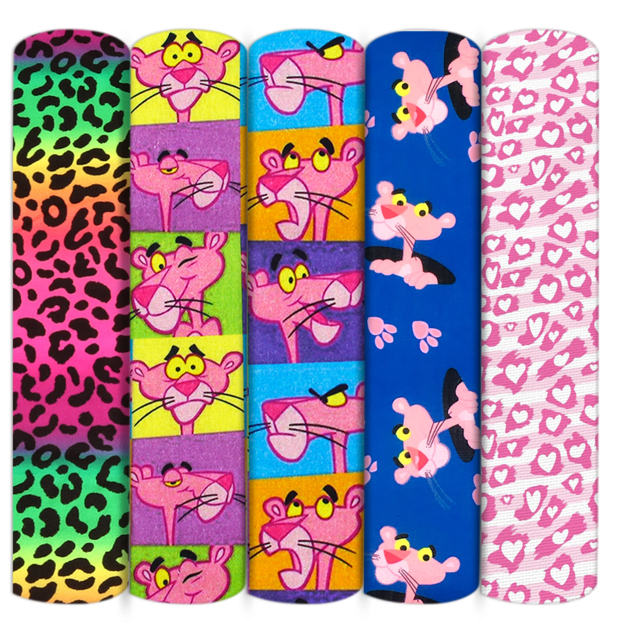 Ткань из полиэстера и хлопка с изображением тигра леопарда ткань для шитья