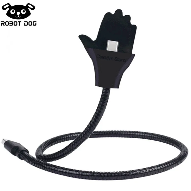 Fast Charging Type C Micro USB Cable Stand Data Lazy Car Charger Holder For iPhone Samsung Android Phone | Мобильные телефоны и