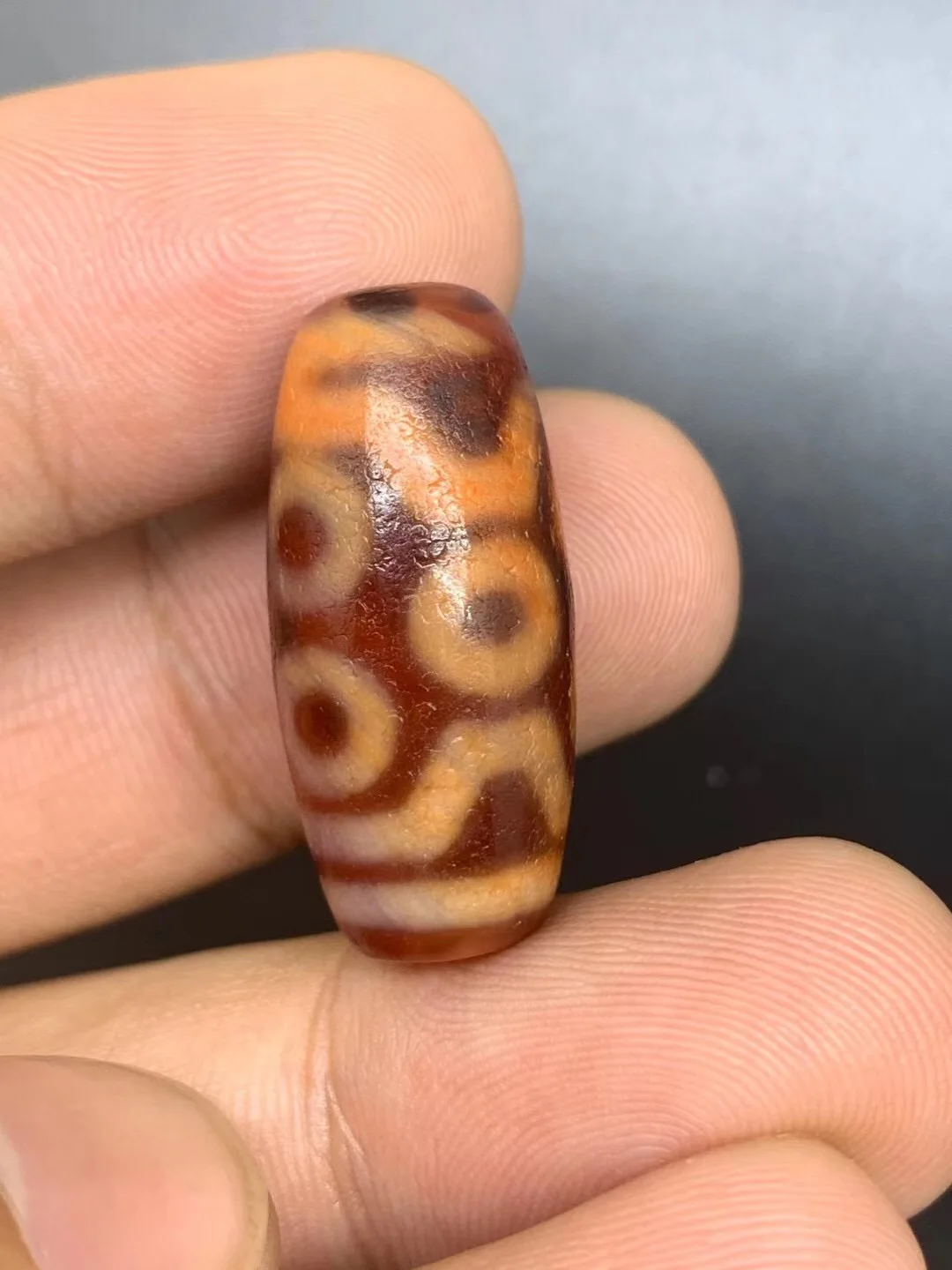 

Wholesale Natural Agate Seven-Eyed Dzi Beads Tibetan Culture Carrier Necklace Bracelet Rosary DIY Material