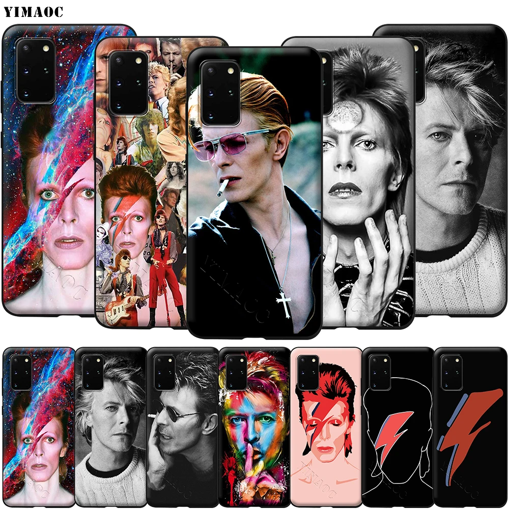 Мягкий силиконовый чехол YIMAOC David Bowie для Samsung Galaxy S6 S7 S10e Edge S8 S9 Plus A3 A5 A6 A7 A8 A9 J6 Note 8 9