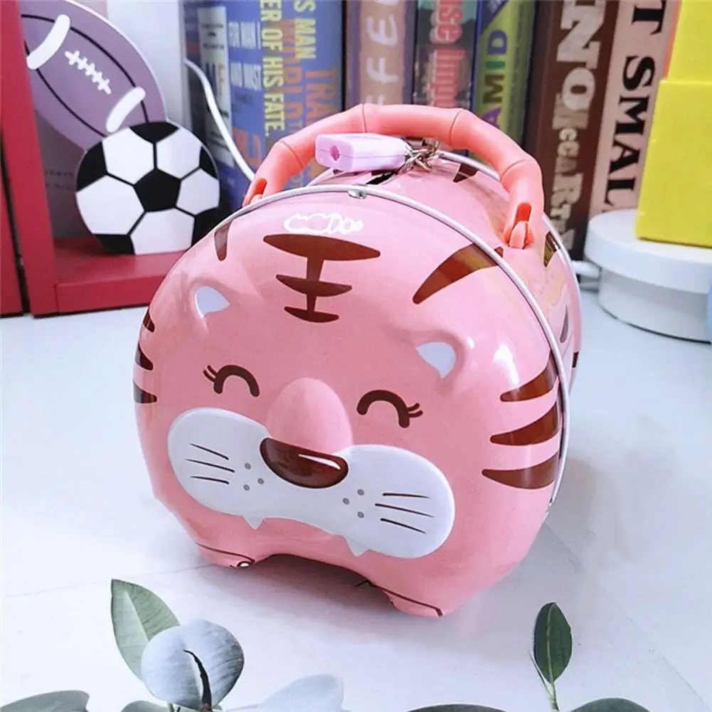 

Lovely Coin Bank Large Capacity 2022 Tiger Year Kids Cartoon Piggy Bank Coin Saving Jar Saving Pot