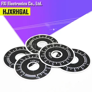 5 шт. 0-100 WTH118 Ручка потенциометра Ручка весы цифровые весы могут быть оснащены WX112 TOPVR