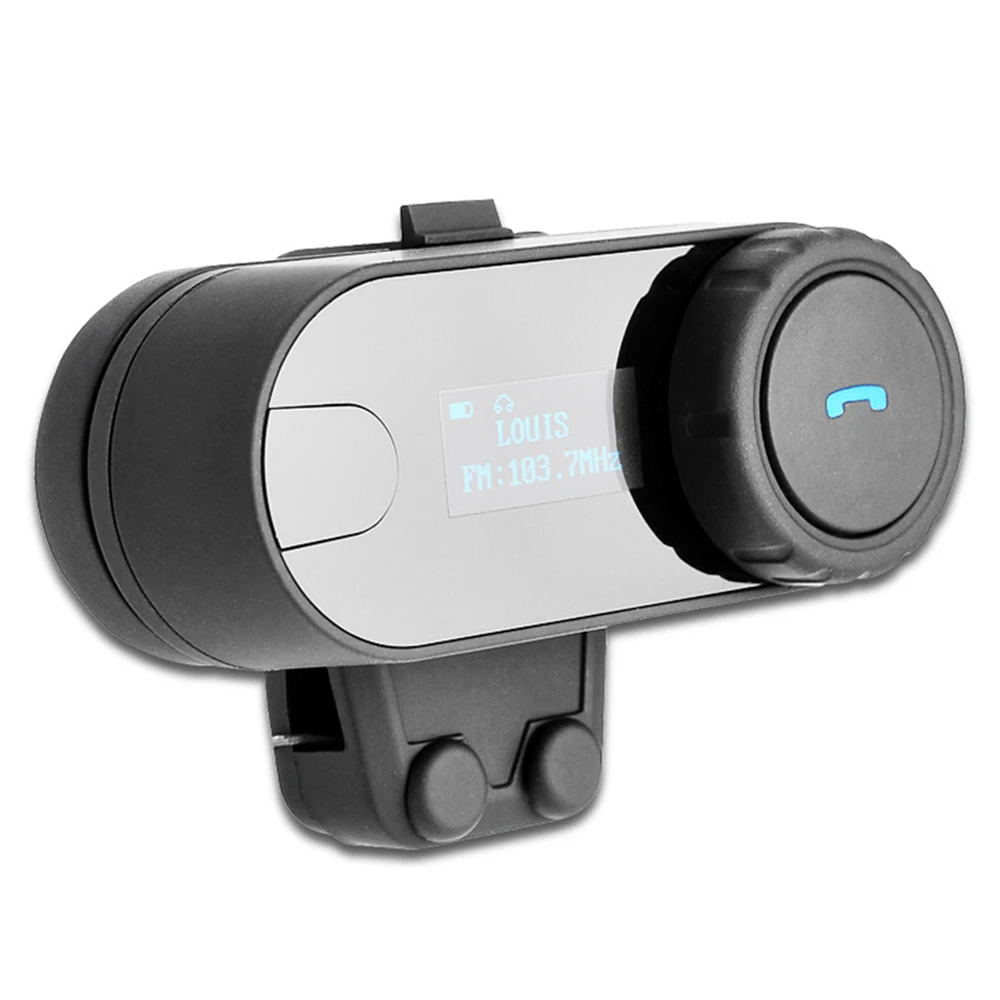 FREEDCONN Водонепроницаемая мотоциклетная гарнитура для шлема 2 человека