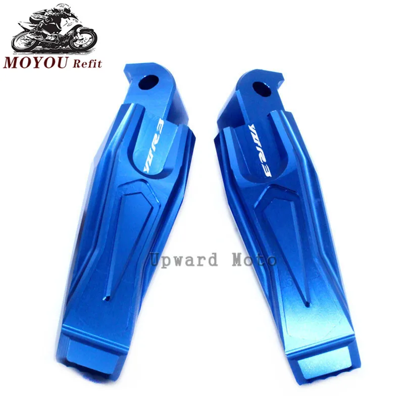 

For Yamaha YZF-R3 YZFR3 YZF R3 2015 2016 2017 2018 Motorcycle CNC Aluminum Passenger Footrests Rear Foot Pegs With logo