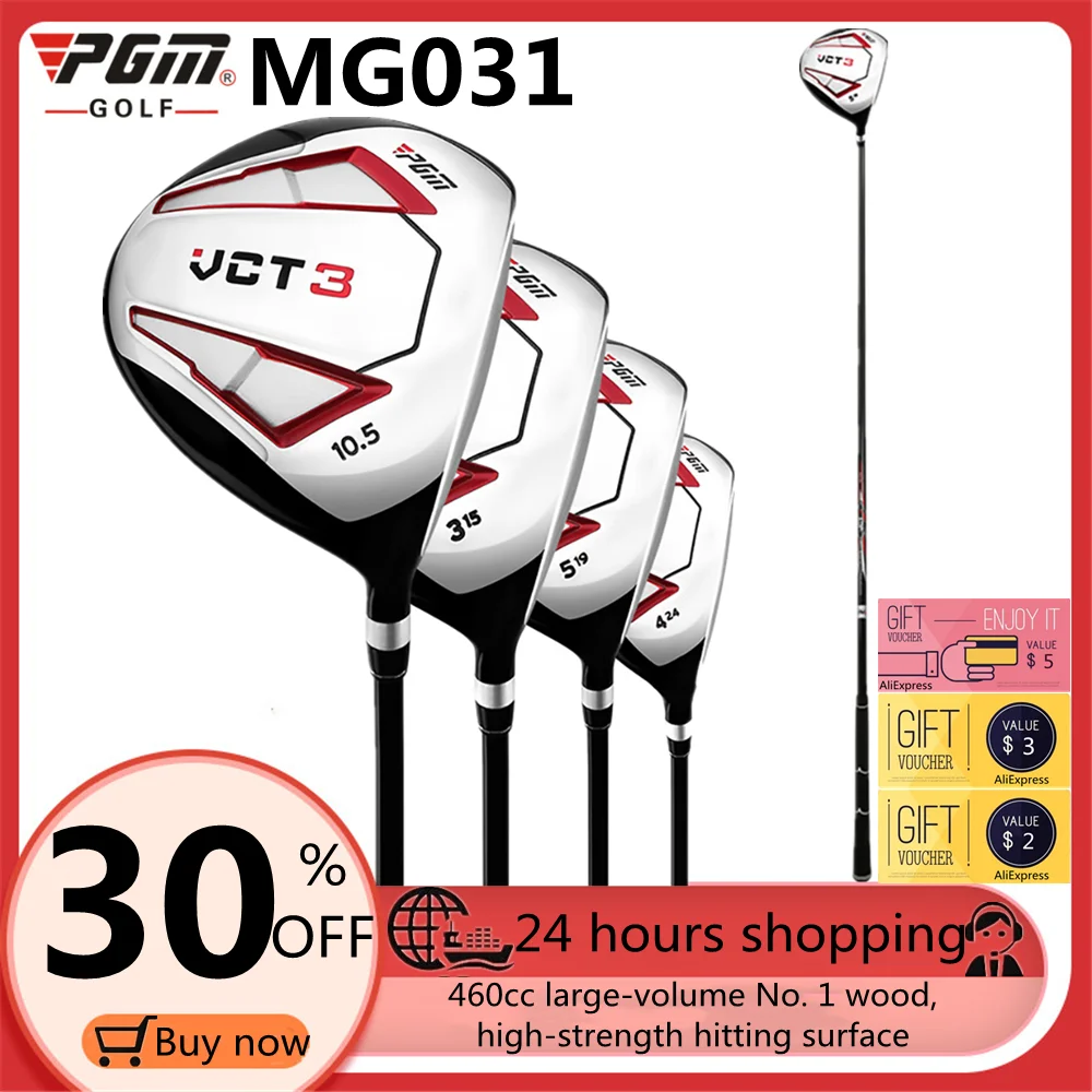 Pgm Original Golf Club Vct3 Men'S Large-Volume One Wood High-Strength Batting Surface Is Easier For Beginners To Learn 1/3/5/U4