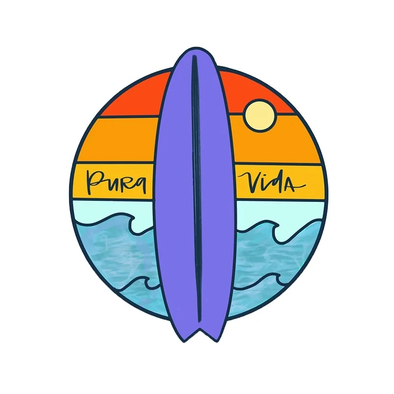 

Наклейки и Переводные картинки для серфинга, 13 см х 11,4 см