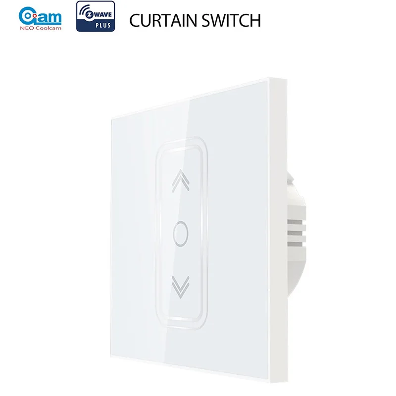 

NEO Coolcam Smart Home Z-Wave Plus Smart Curtain Switch for Electric Motorized Curtain Blind Roller Shutter