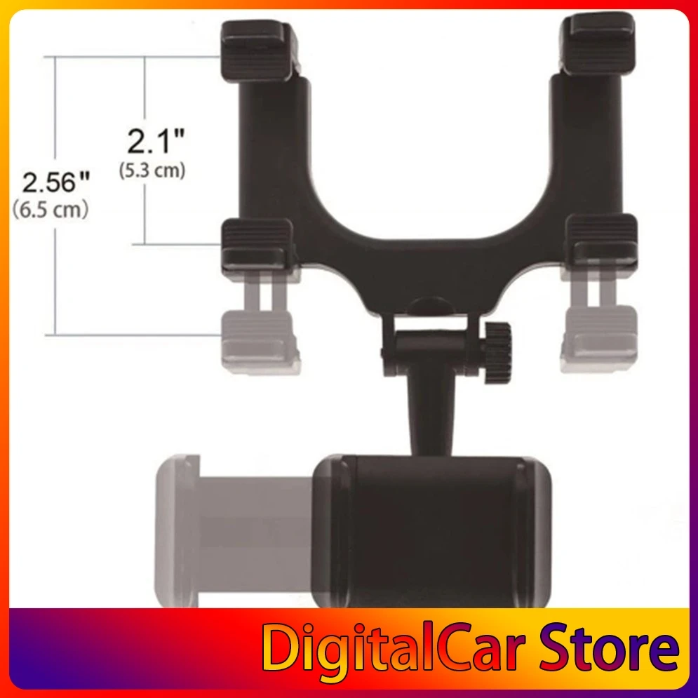 

Car Phone Holder Rearview Mirror Mount Stand GPS Smartphone Stand Universal Rearview Mirror Mount Holder