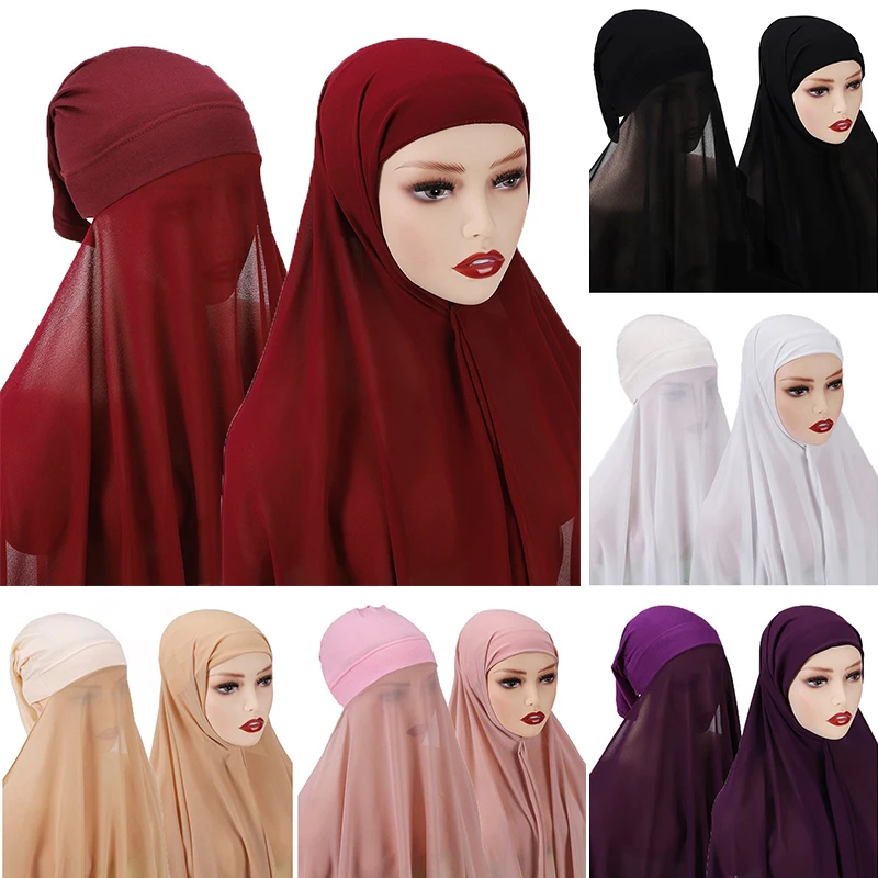 

1PCS Women's Fashion Casual Multifunctional Polyester Headband Scarf Convenient Headband Pure Color Breathable Scarf S78