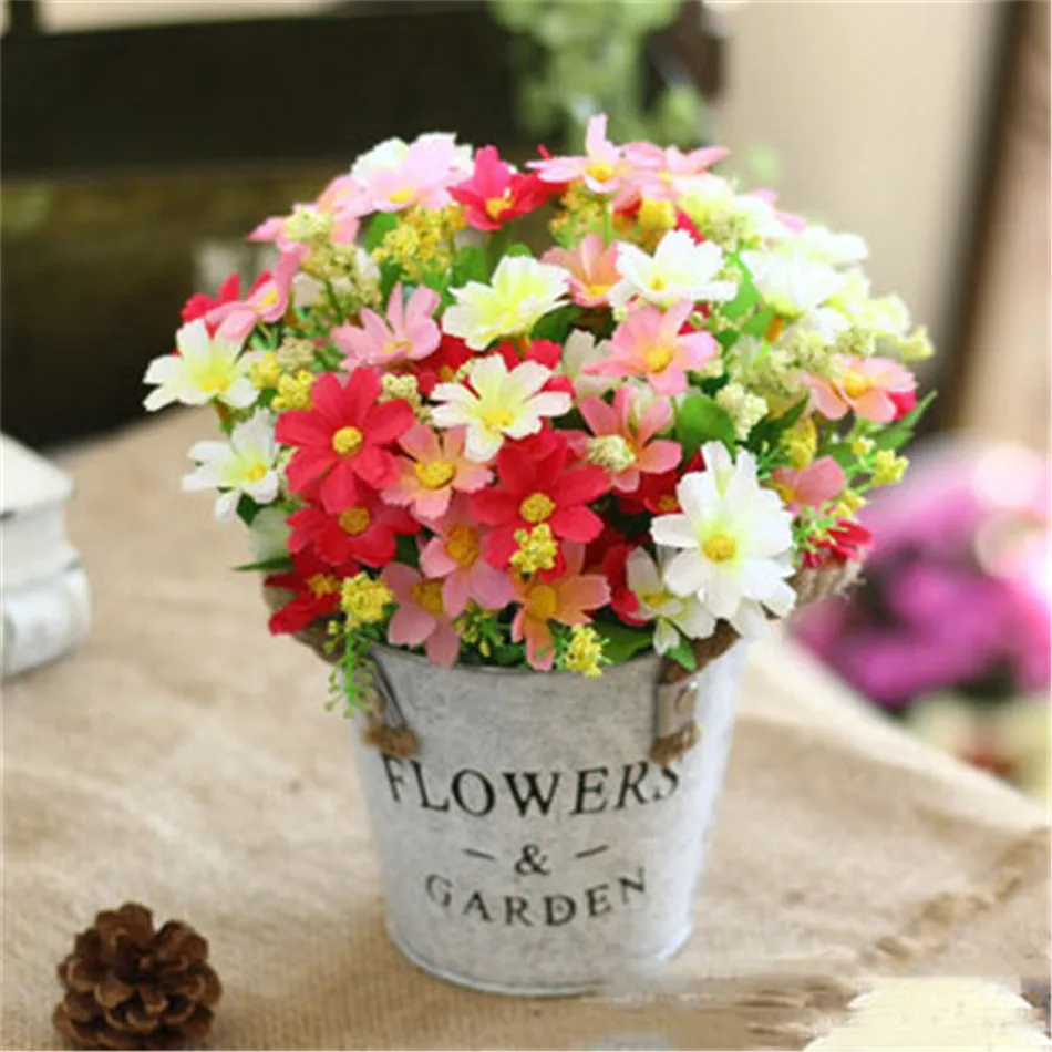 Фотореквизит цветочный горшок для сада винтажный подарок дизайн букв