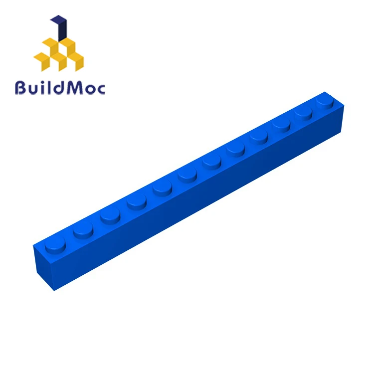 BuildMOC Compatible Assembles Particles 6112 Brick 1 x 12 For Building Blocks Parts DIY electric Educati | Игрушки и хобби