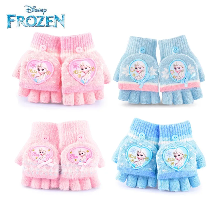 Disney холодное сердце 2 Эльза Анна детские милые плюшевые перчатки принцесса