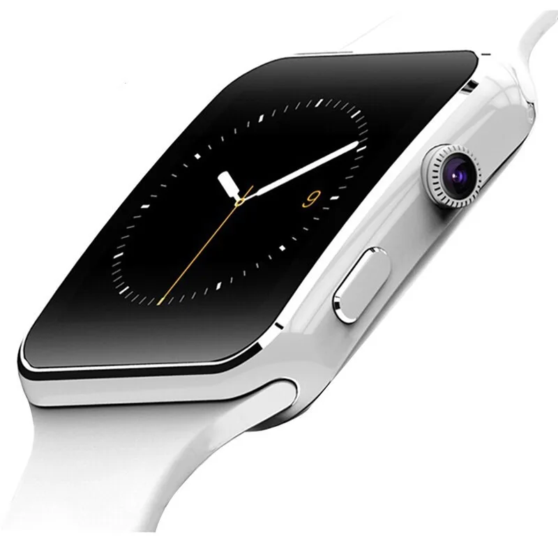 

X6 Bluetooth Smart Watch Sport шагомер, умные часы с экраном Камера Поддержка SIM карта TF Whatsapp Facebook для Мобильный телефон PK A1