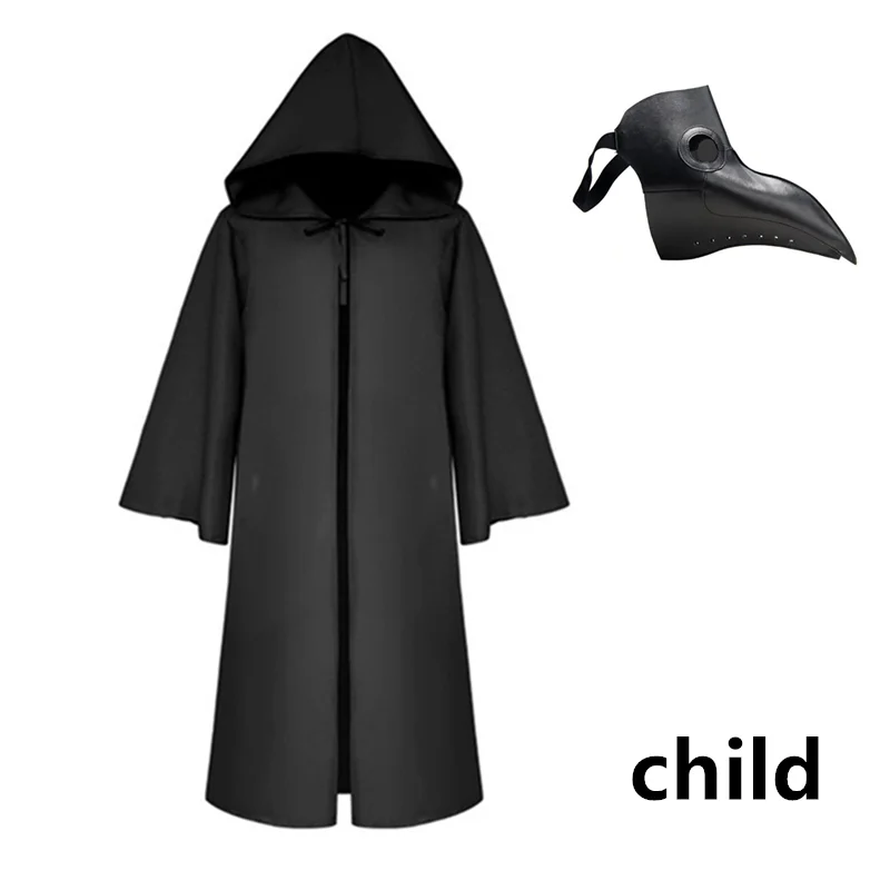 Костюм Чумного доктора Жнеца для взрослых и детей карнавальный костюм на