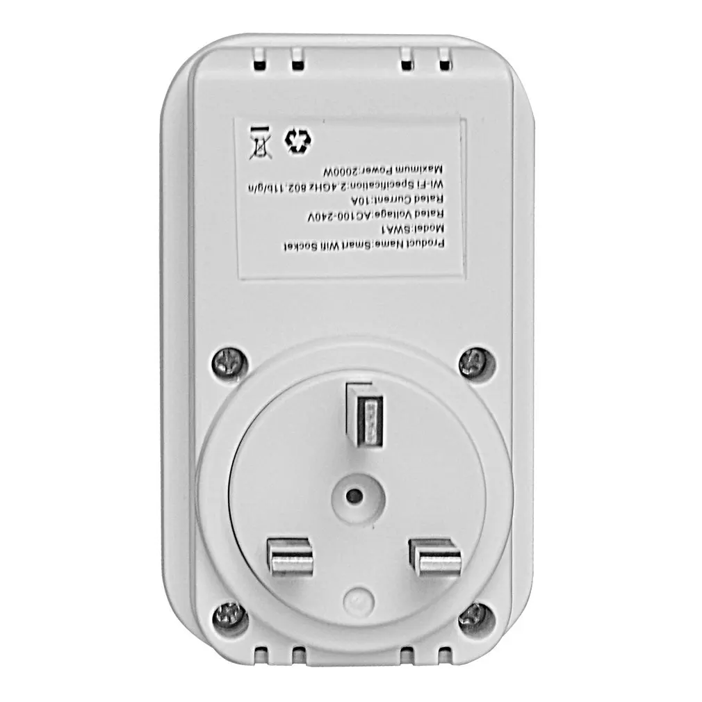 EU US UK Plug 2000 Вт wifi умная розетка приложение для телефона с домашней автоматизацией