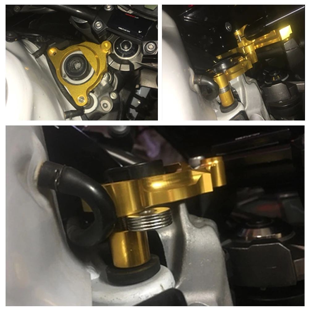Для Kawasaki Z800 2013 2014 2015 2016 CNC Алюминиевые Регулируемые мотоциклы стабилизатор руля