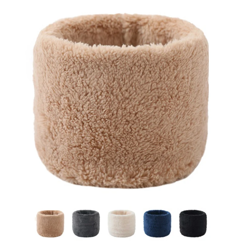

Fashion Winter Scarf For Women Fleece Headband Scarf Thickened Plush Collar Scarves Neck Scarf Cotton Unisex