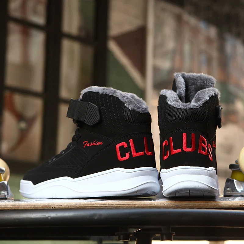 

Boots Coturno Casual Shoes For Men Mens Boots Men's Winter Sneakers Chelsea Dress Boty Combat Leather Snow Man Black
