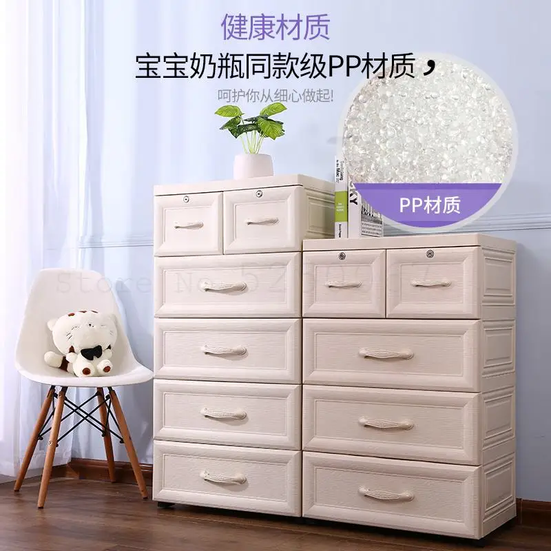 Утолщенный шкаф для приема ящик коробка пластиковый хранения детский гардероб