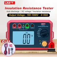 uni t 1000v insulation resistance tester ut501c auto range megger earth ground resistance voltage tester megohmmeter backlight