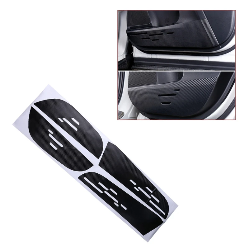 

Carbon Fiber Car Door Anti kick Sticker Protection Film for toyota RAV4 RAV-4