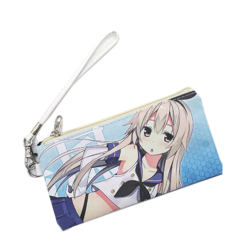 Аниме Kantai Collection Shimakaze Haruna Kongo Студенческая портативная полиуретановая сумка для