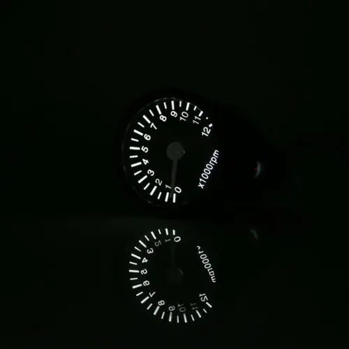 Универсальный Black12v светодиодный датчик спидометра тахометра на заказ для Honda Yamaha Suzuki Kawasaki Cruiser Chopper Кафе Racer