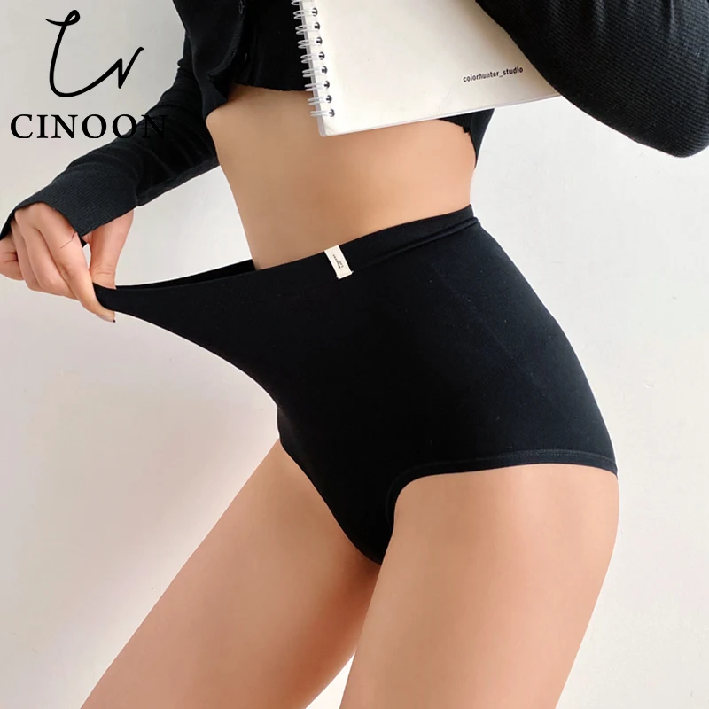 CINOON женские трусики для похудения высокая талия бесшовное нижнее белье женское