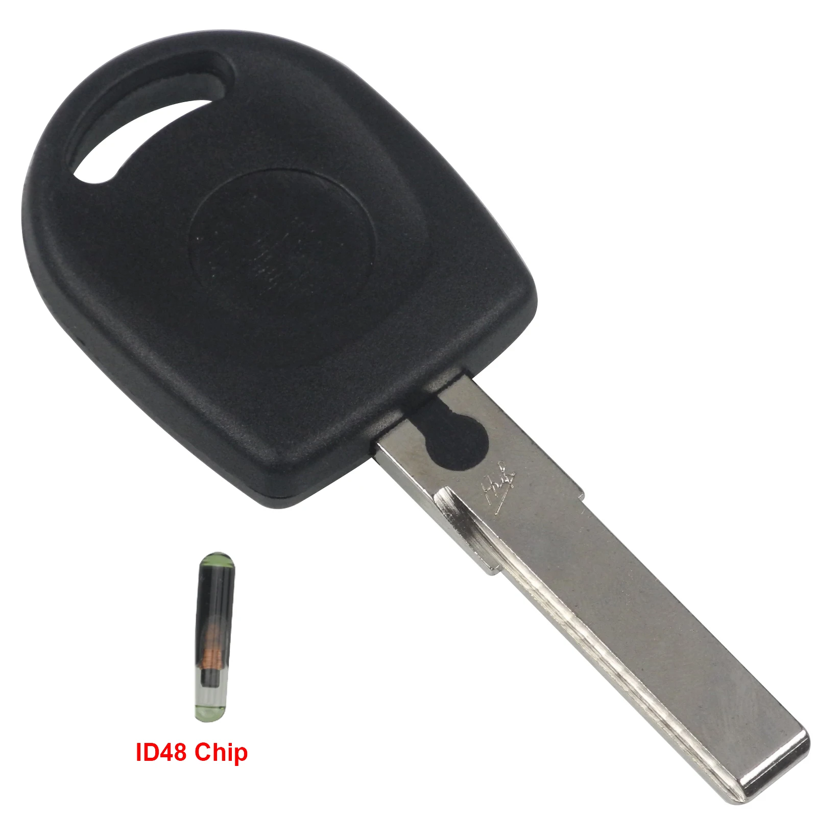 

10ps Uncut Blade HU66 Blade Car Key Blank Case For VW Volkswagen Passat Transponder Key Shell