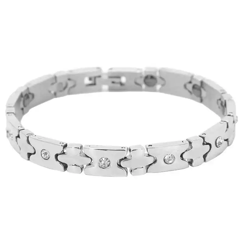 

Posture Corrector Pain Relief Steel Magnetic Therapy Bracelet Pain Relief Stylish Magnet Bracelet for Women Braces