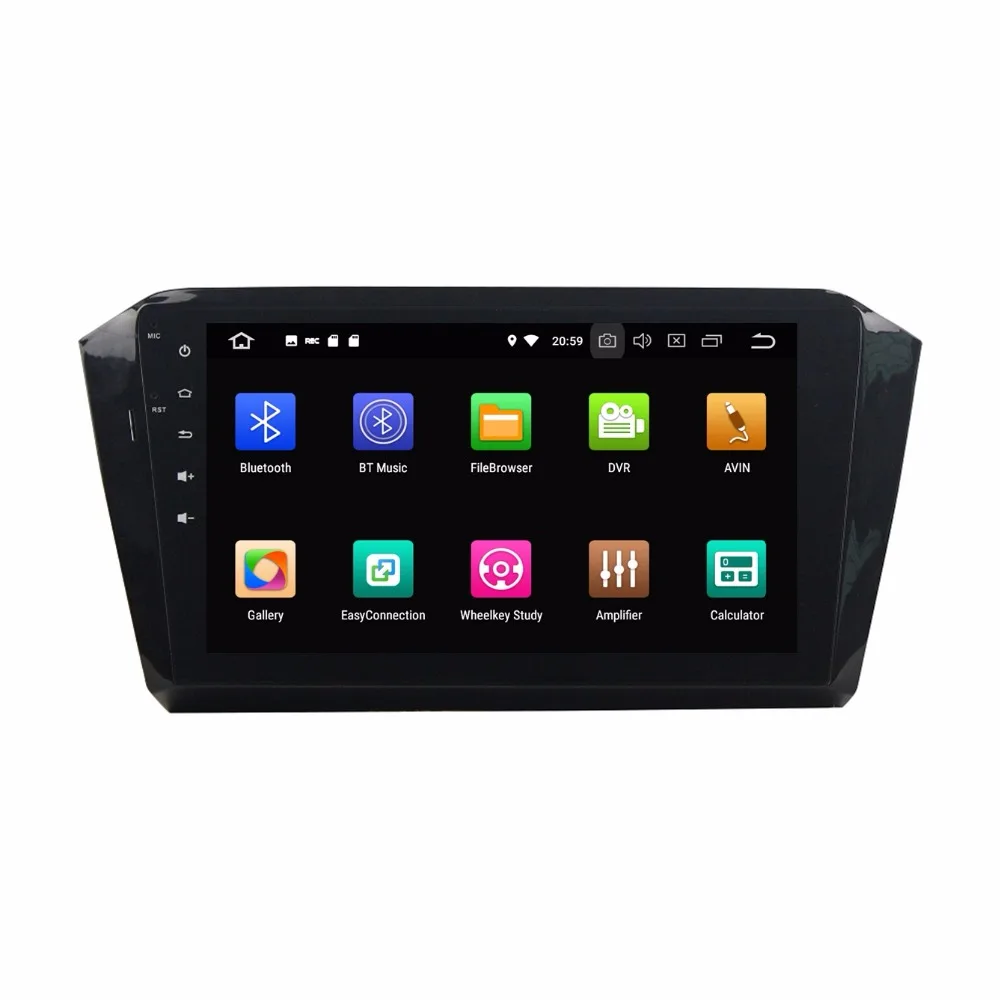 10 1 "Восьмиядерный Android 9 0 Автомобильный DVD плеер для Volkswagen Magotan 2016 2017 GPS радио 4G RAM