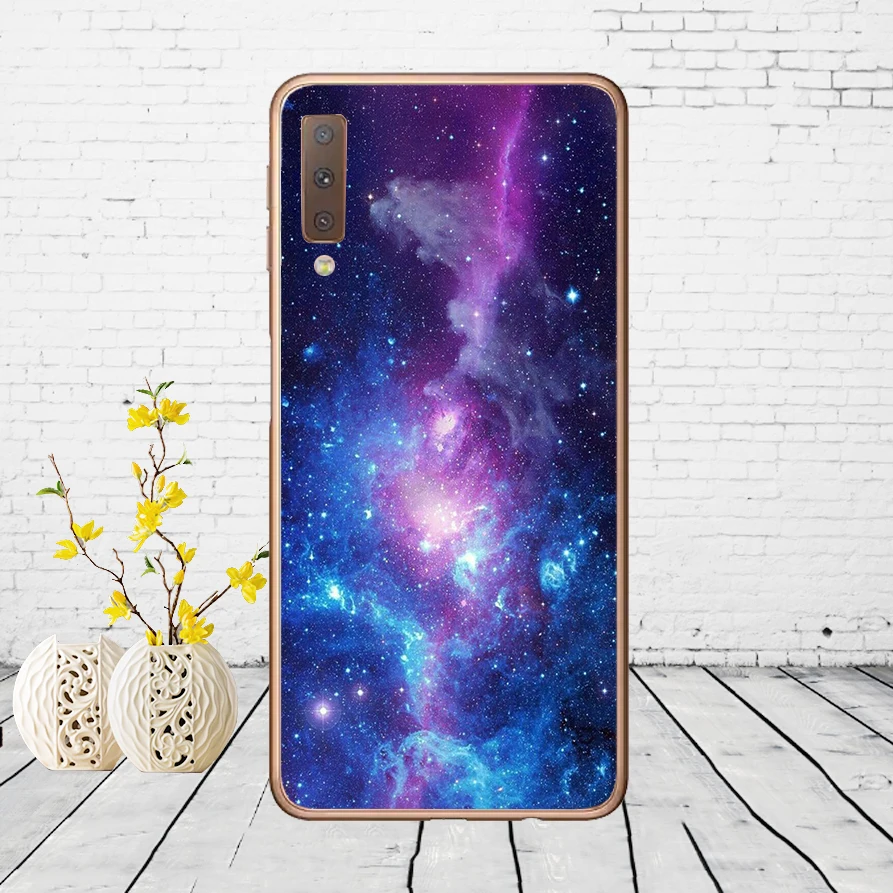 Чехол для samsung Galaxy A7 силиконовый чехол для телефона с принтом чехол-накладка на заднюю крышку для samsung A7 A750 A750F 6,0 дюймов - Цвет: K42