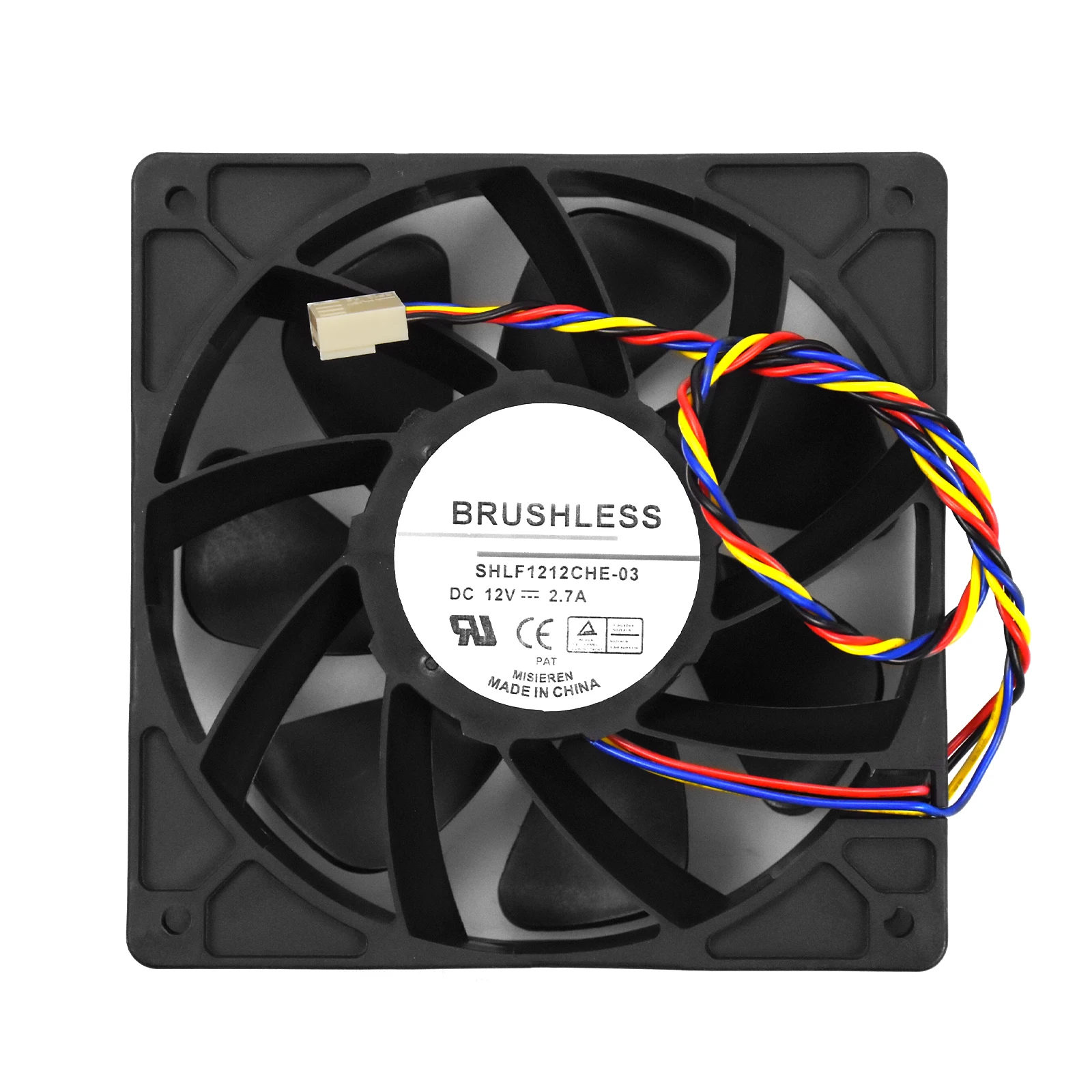 

Cooling fan SHLF1212CHE-03 for S7 S9 T9 L3+ A741 A8 CPU Cooler 12V 2.7A 4pin