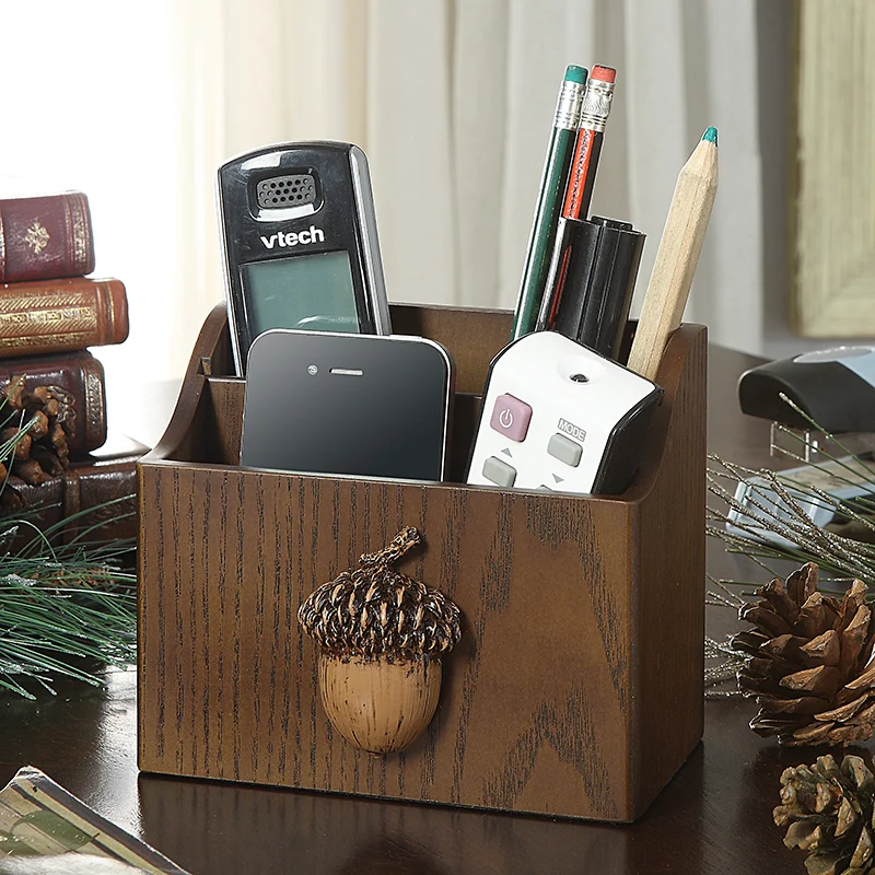 

Classic Wooden Vintage Art Box Beautiful Gift Craft Keeper Desk Pencil Storage Box Office Desk Organizer Caja Ordenacion Storage