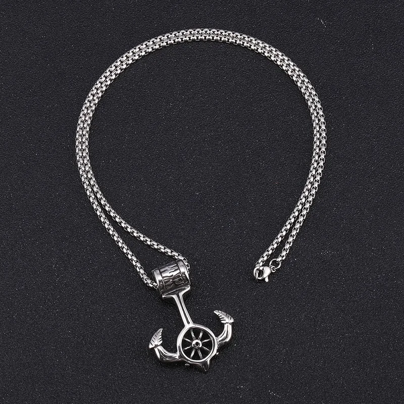 Нержавеющая сталь Винтаж в форме руля кулон мужские аксессуары Креативный