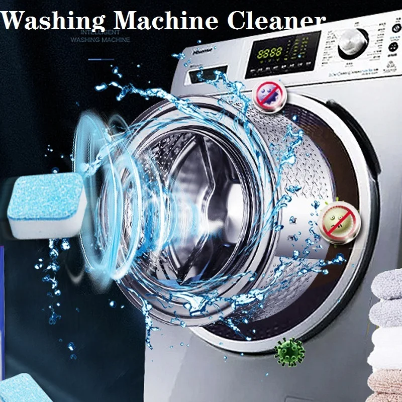 5pcs Powerful Washing Machine Cleaner Effervescent Tablets Descaler Deep Cleaning Remover Deodorant Durable Laundry Supplies | Очиститель