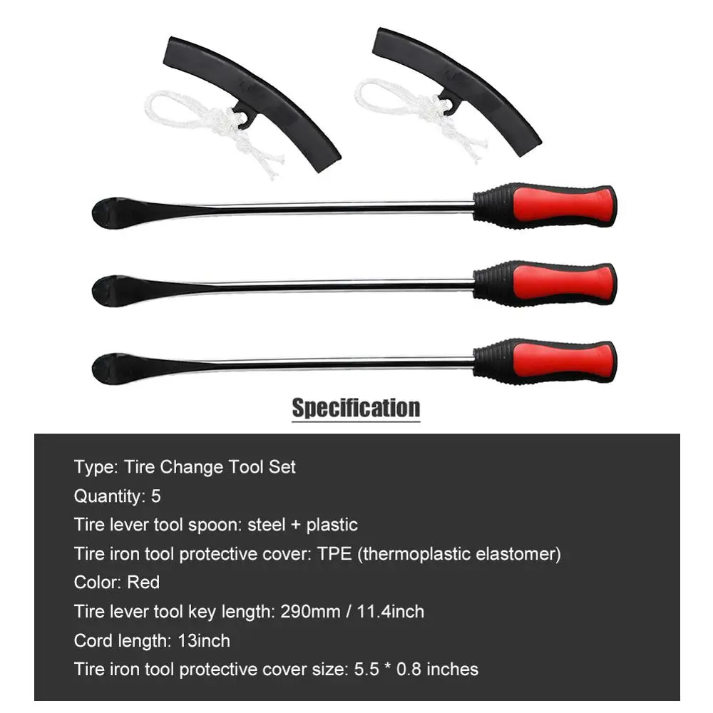 Набор многофункциональных инструментов для смены шин 5 предметов Разборка и