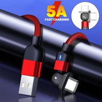 5a fast charging cable micro usb type c bendable plug data cord wire for android
