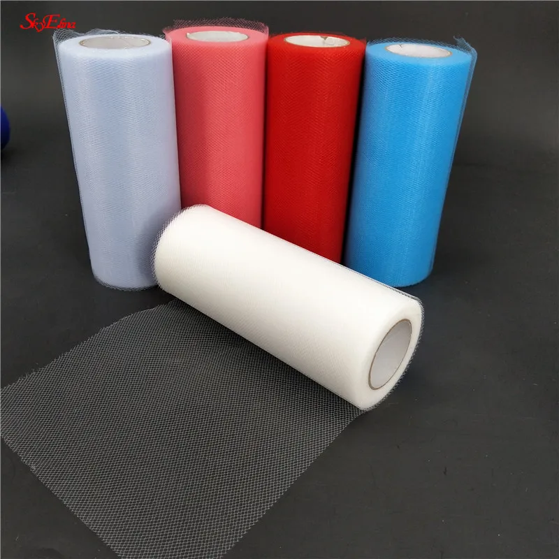 22 м 15 см Тюль в рулонах органза марля элемент свадебное украшение ткань тюль