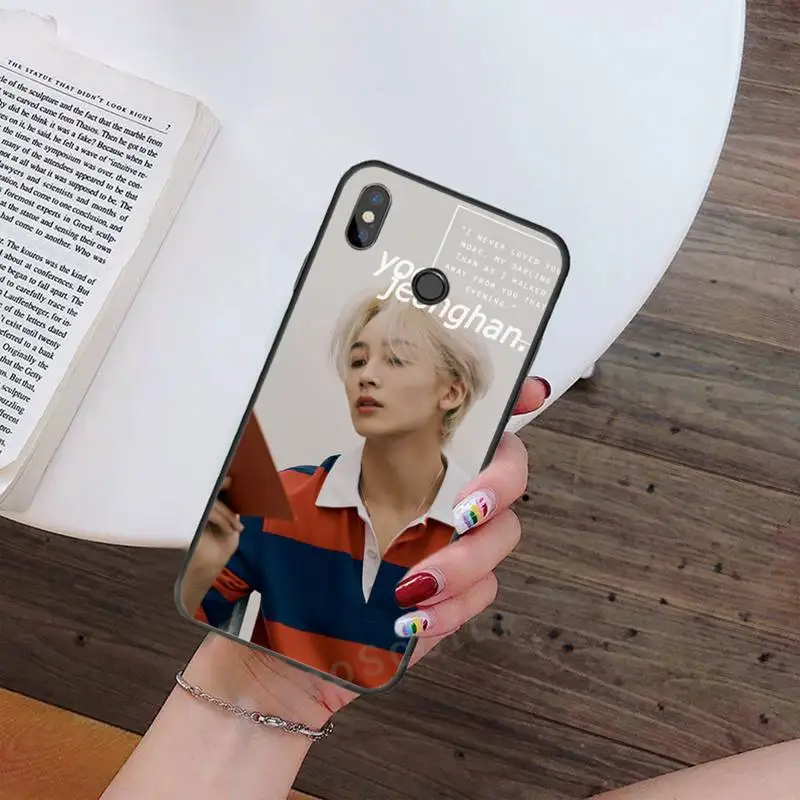 

seventeen jeonghan kpop luxury design Phone Case coque For Xiaomi Redmi note 7 8 9 t k30 max3 9 s 10 pro lite